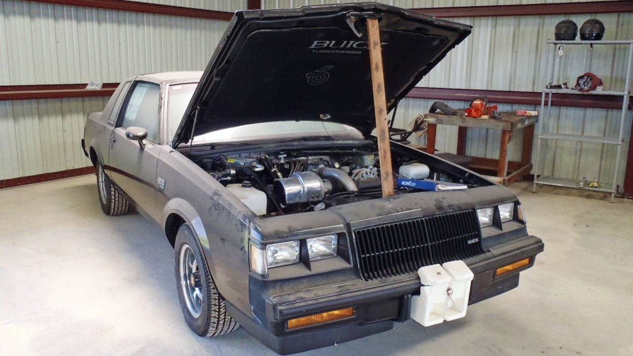 Time capsule 1987 Buick Grand National being auctioned on Ebay