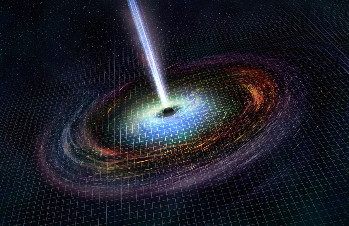 Как выглядит планета черная дыра Did a neutron-star collision make a Black Hole? Fox News