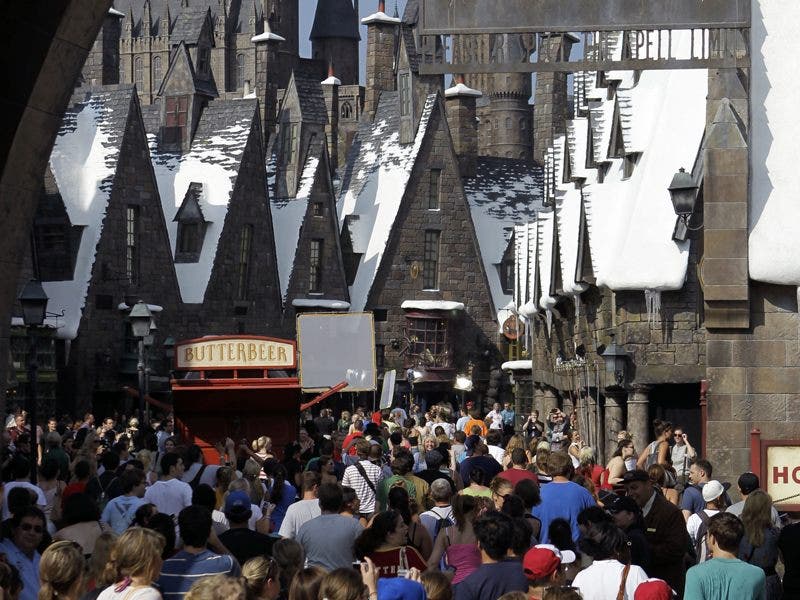 Pembukaan Taman Kerumunan Jam Orlando Harry Harry