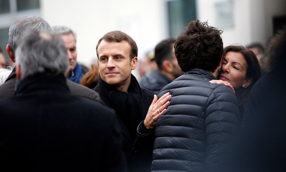 France's Macron leads tribute 3 years after Charlie Hebdo attacks | Fox ...