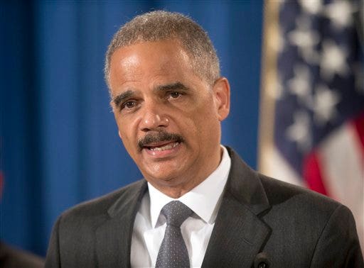 Eric Holder accuses Republicans of gerrymandering, voter suppression, says they 'have to cheat' to win