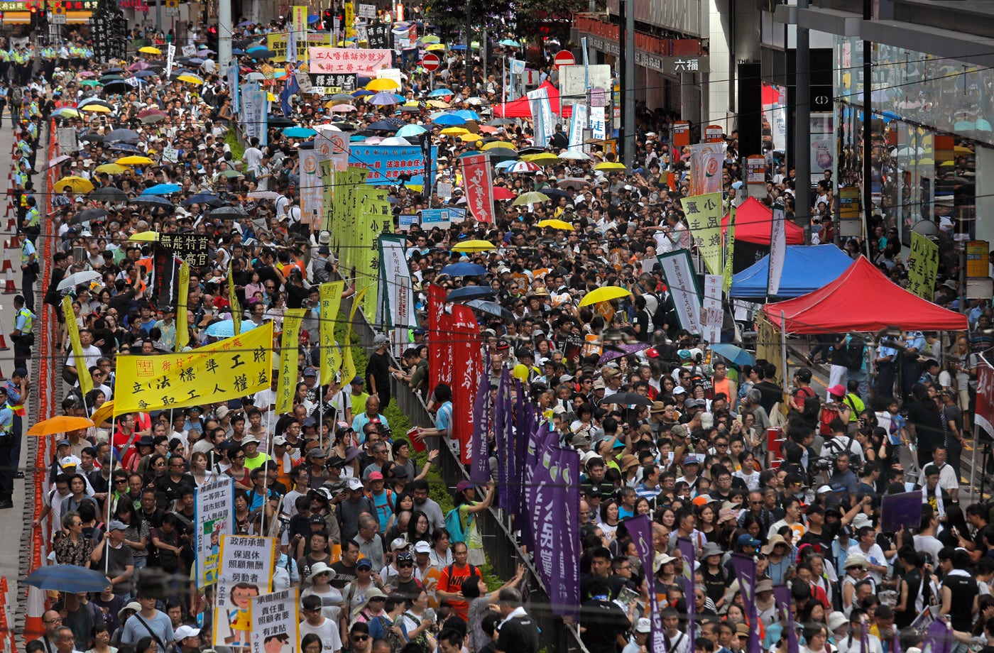 Thousands Rally In Hong Kong For Democracy Amid Beijing S Tightening Thousands Rally In Hong Kong For Democracy Amid Beijing S Tightening