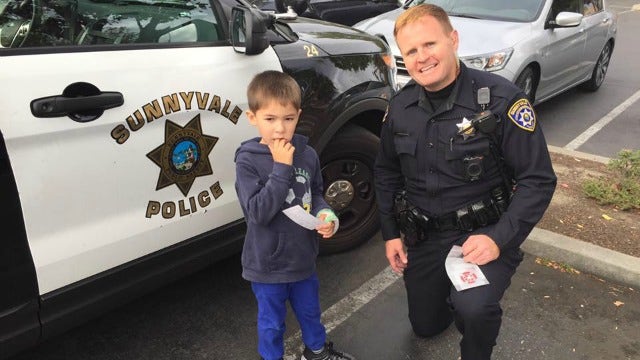 California cop consoles boy with special needs | Fox News