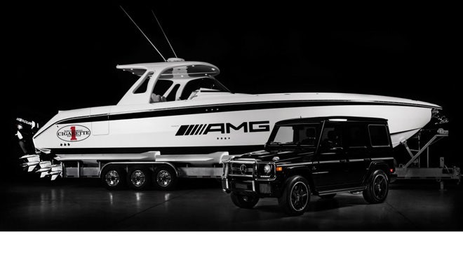 Cigarette Racing unveils Mercedes-Benz AMG-inspired luxury boat