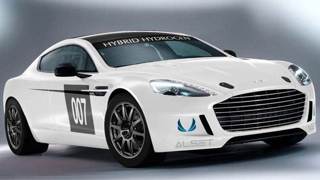 Aston Martin reveals hydrogen-powered Rapide S racer