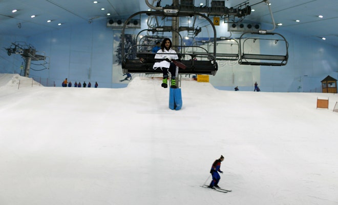 Egypt Is Middle East S Newest Ski Destination As Slope Opens At Massive Mall Fox News