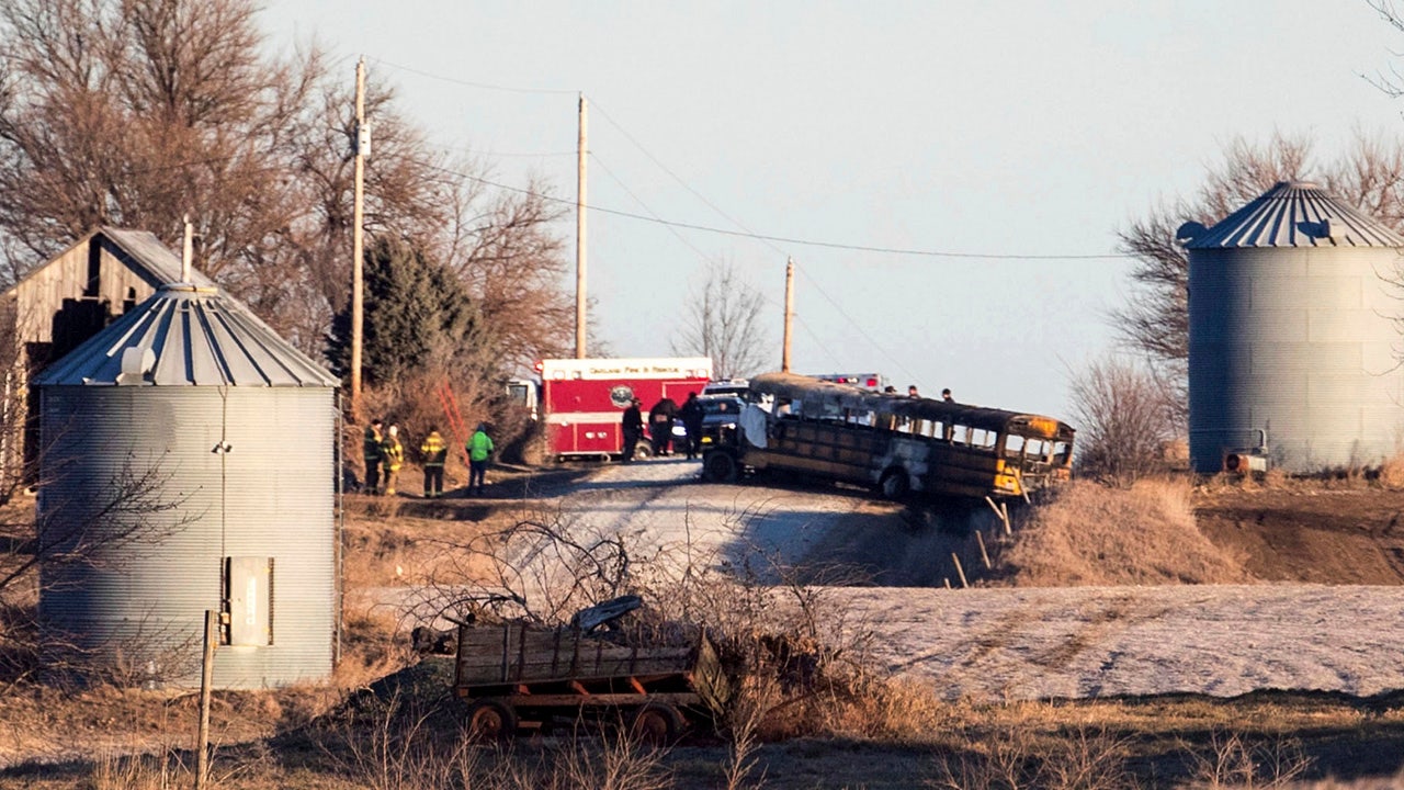 School bus erupts in flames, killing student and driver in Iowa Fox News