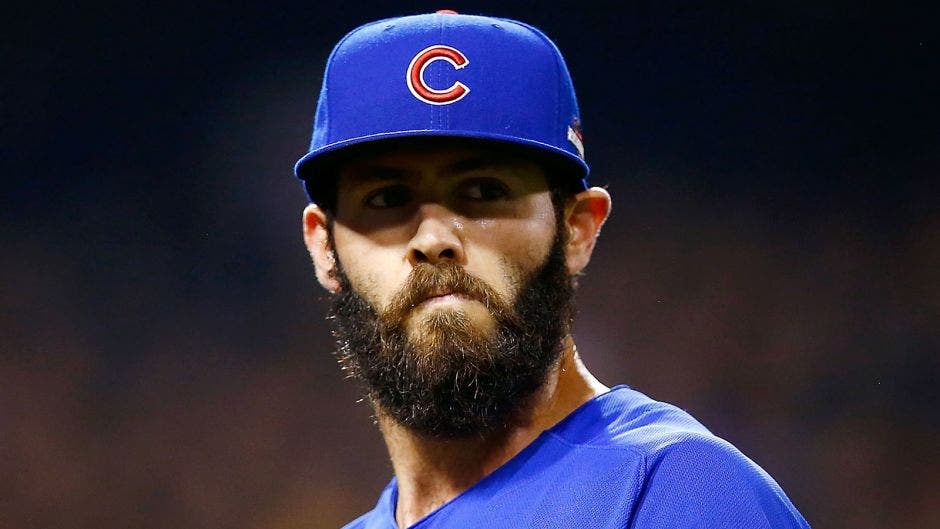 Jake Arrieta looks completely unrecognizable after shaving his beard