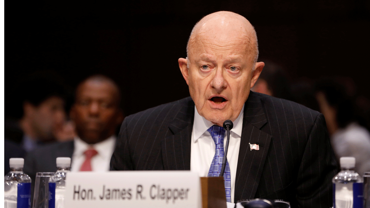 Former Director of National Intelligence James Clapper