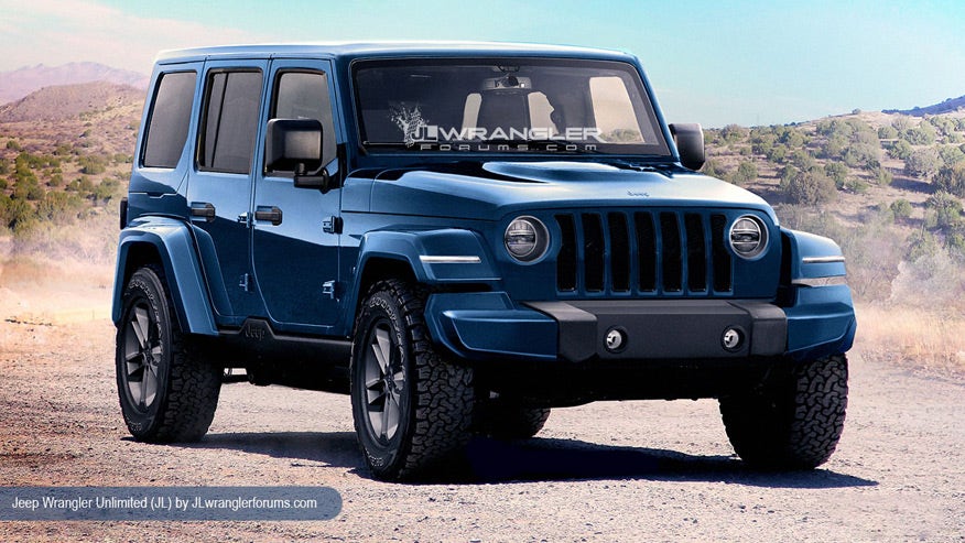 The 2018 Jeep Wrangler will look the same, but different