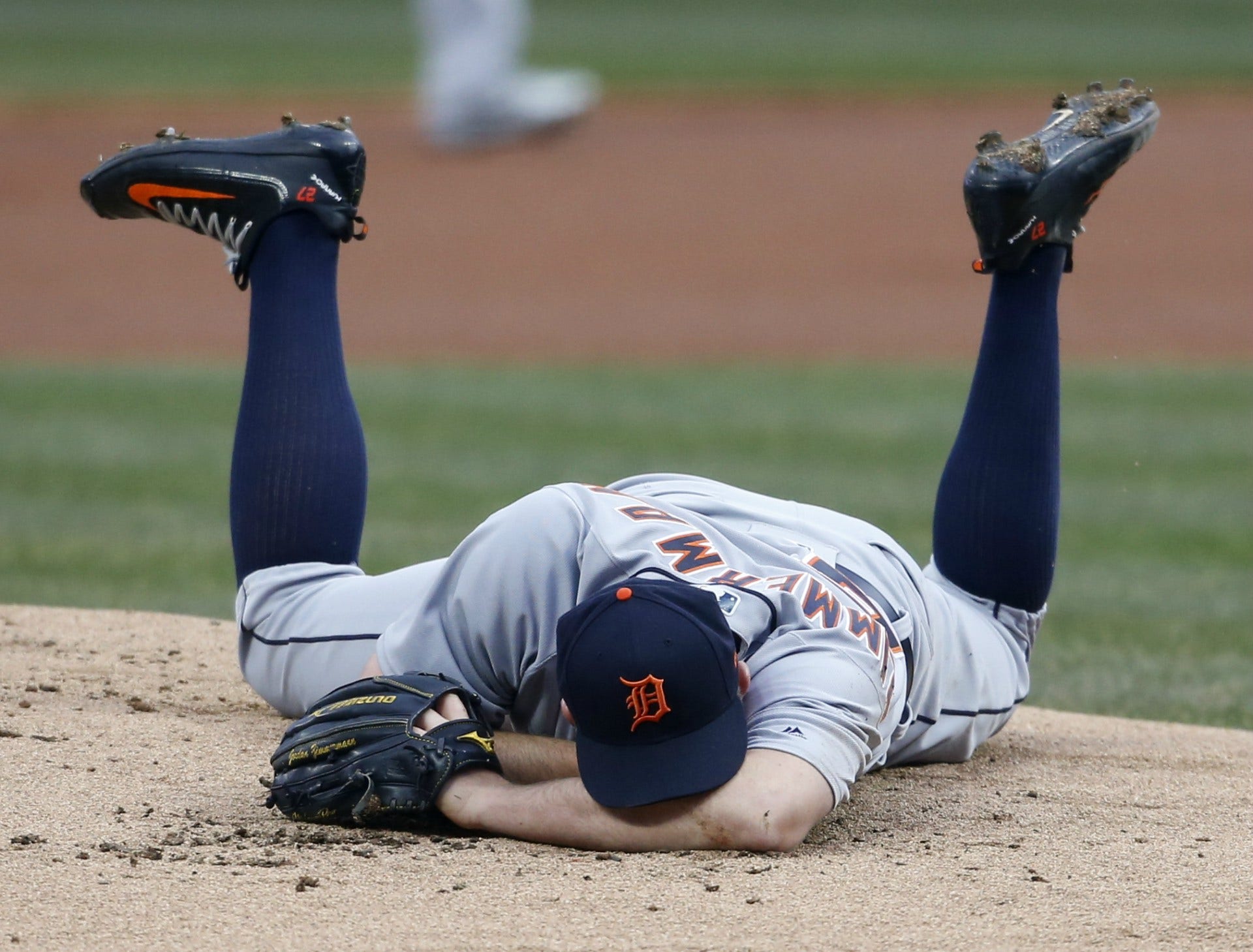 Detroit Tigers Pitcher Hit In Jaw Says Previous Surgery Helped Minimize