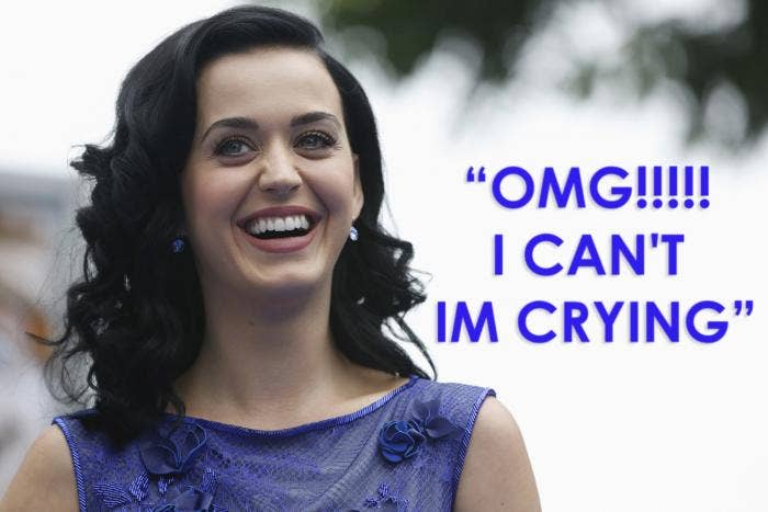 Katy Perry Meets Pop Star at 'Smurfs 2' Premiere, Cries