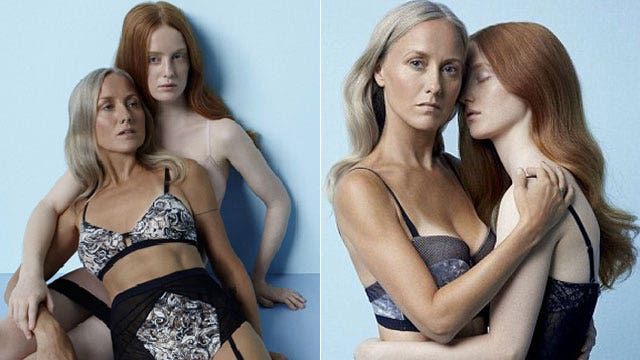 Are Lingerie Ads Featuring Mother and Daughter Disturbing, or Just Darling?  | Fox News