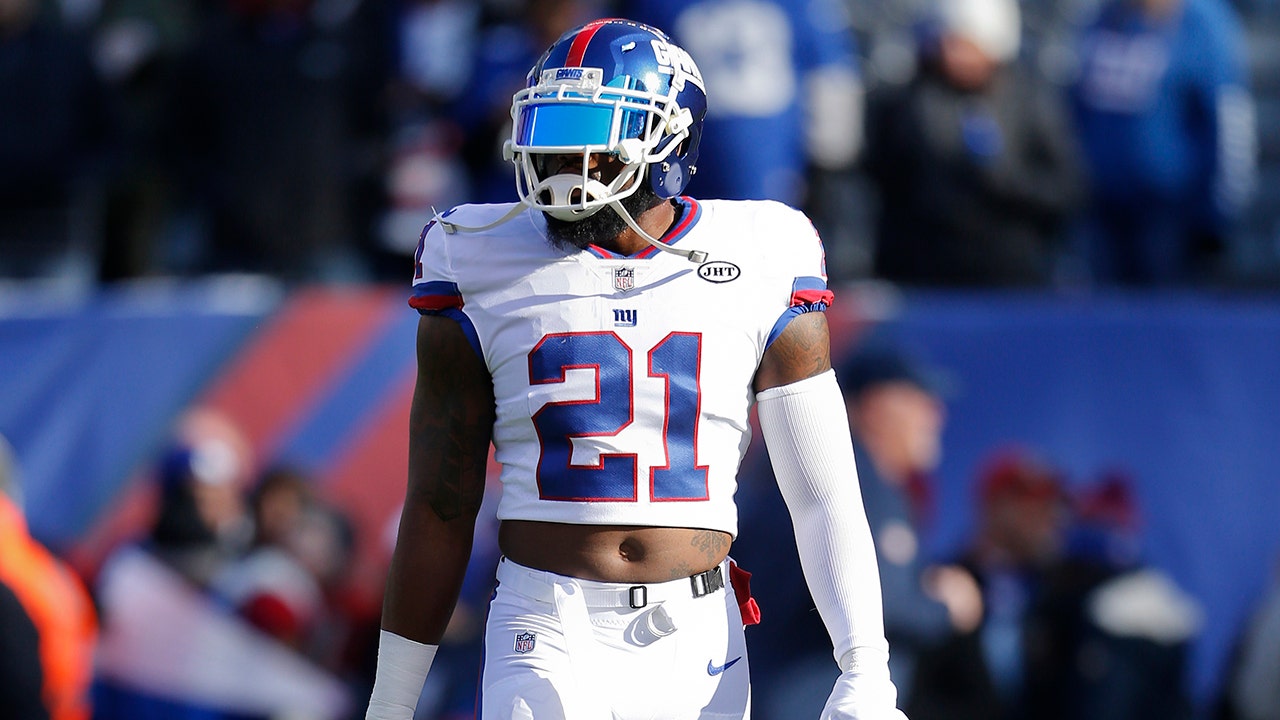 October 2, 2018 - East Rutherford, New Jersey, U.S. - New York Giants  defensive back Landon Collins (21) in the second half during a NFL game  between the New Orlean Saints and