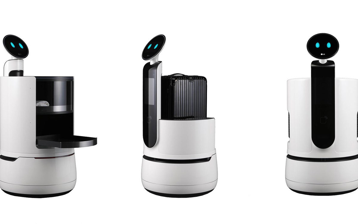 LG showcases robots that could replace workers in hotels, airports and supermarkets