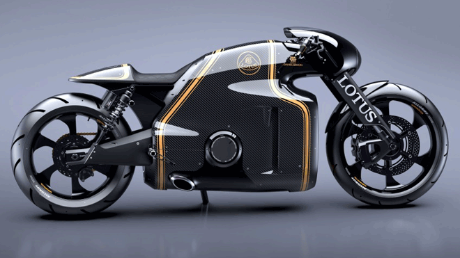 Lotus C-01 superbike revealed in all its carbon fiber glory