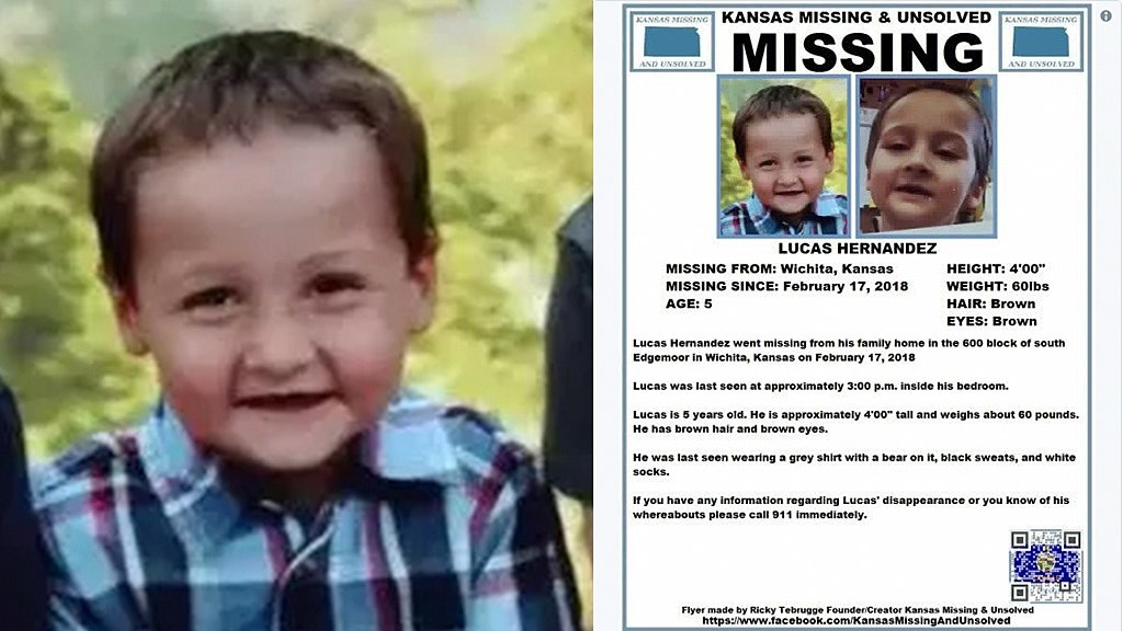 Body of missing Kansas boy, 5, reportedly found, stepmother charged ...