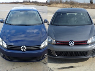 2010 Volkswagen Golf TDI and GTI