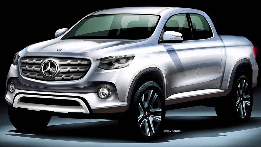 Mercedes-Benz outlines a luxury pickup for Europe, South America