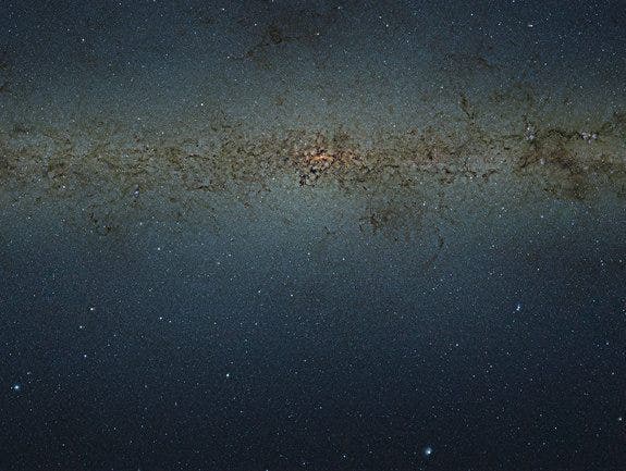 Foto yang luar biasa membutuhkan 84 juta bintang di Milky Way