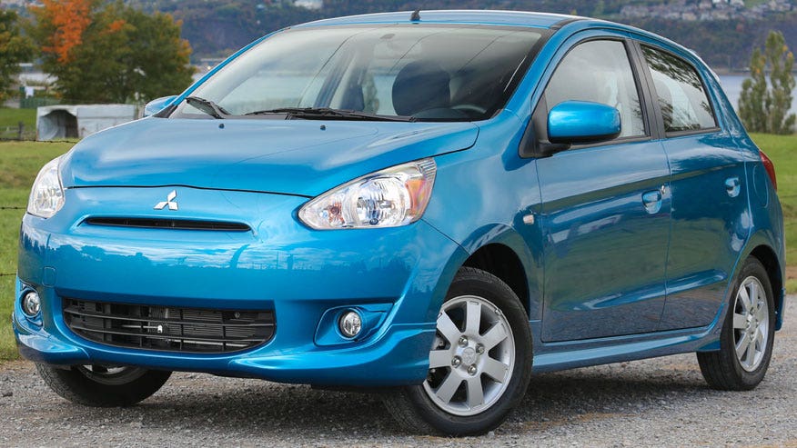2014 Mitsubishi Mirage Test Drive