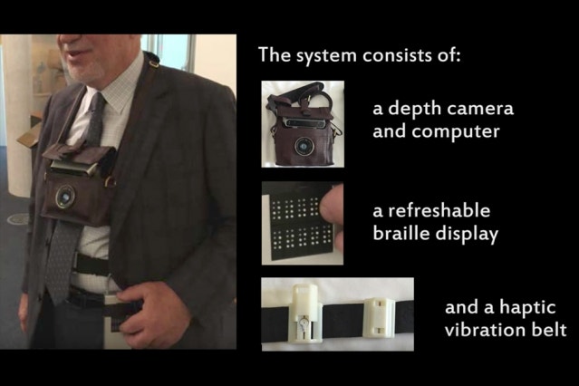 MIT researchers give the white cane used by the visually impaired a high-tech update