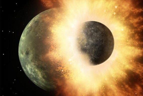 Teori tabrakan pembentuk bulan besar mendapat perubahan baru