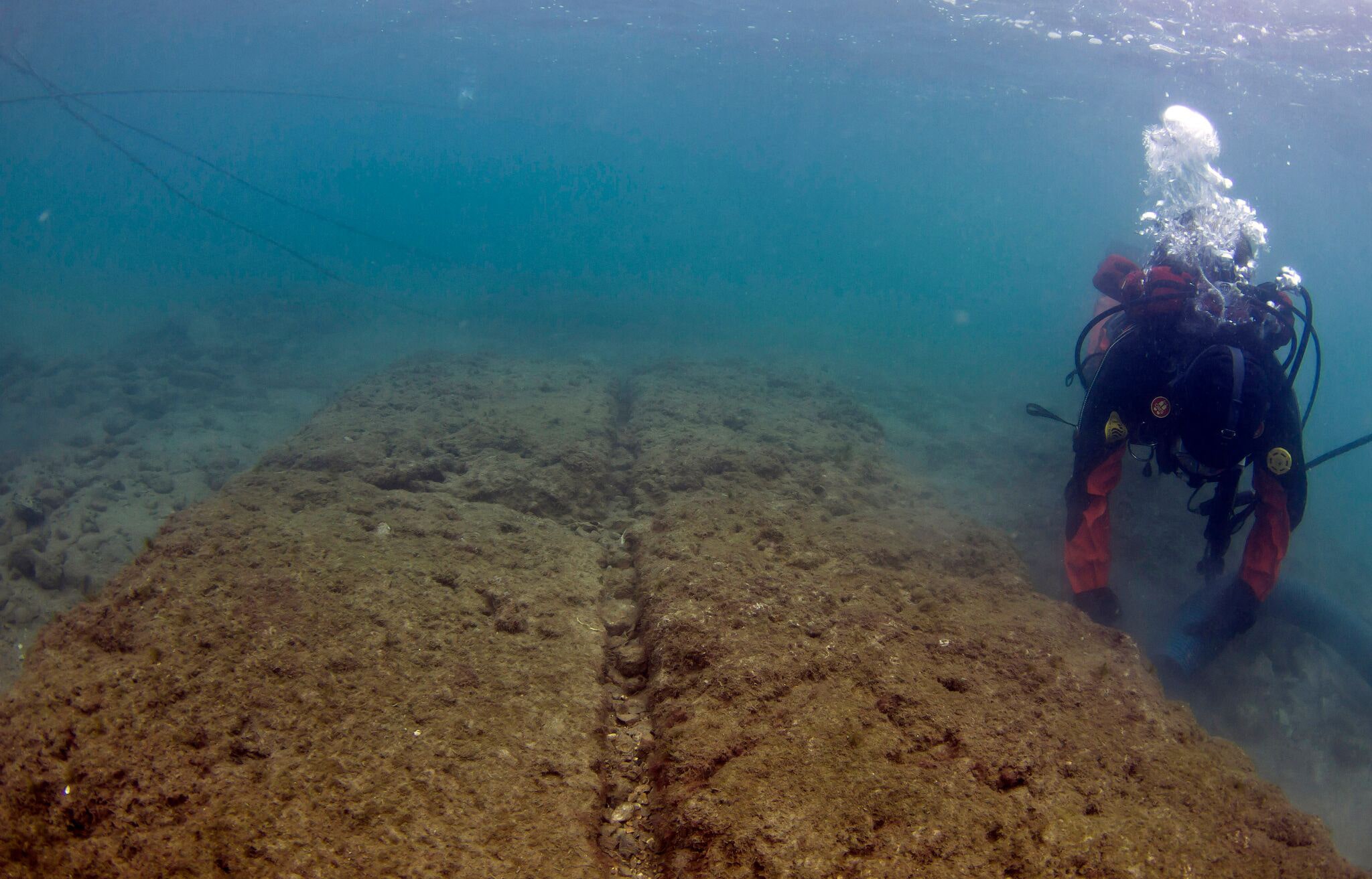 Team discovers ancient naval base off the coast of Athens