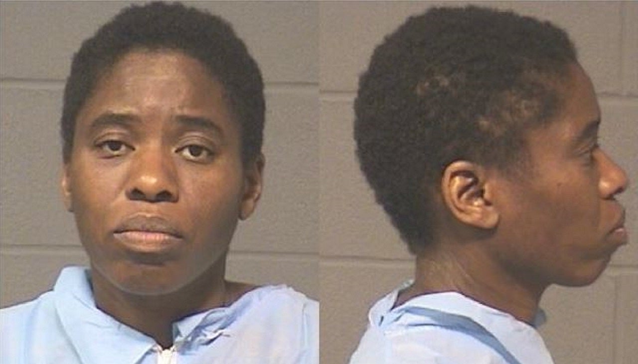 Woman accused of stabbing police officer in throat had been evicted ...