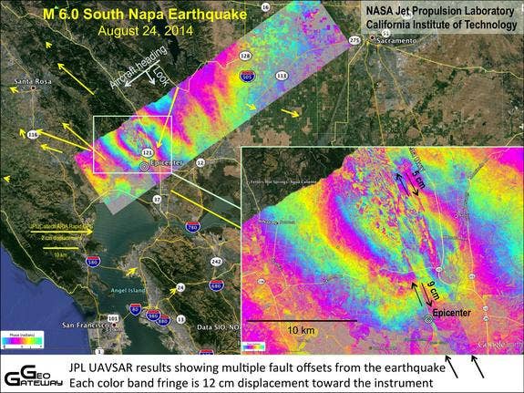 Hidden Napa earthquake faults found by NASA radar | Fox News