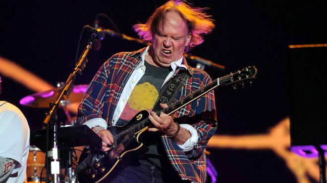 Neil Young And Crazy Horse Throttle Central Park Crowd In Free Concert 