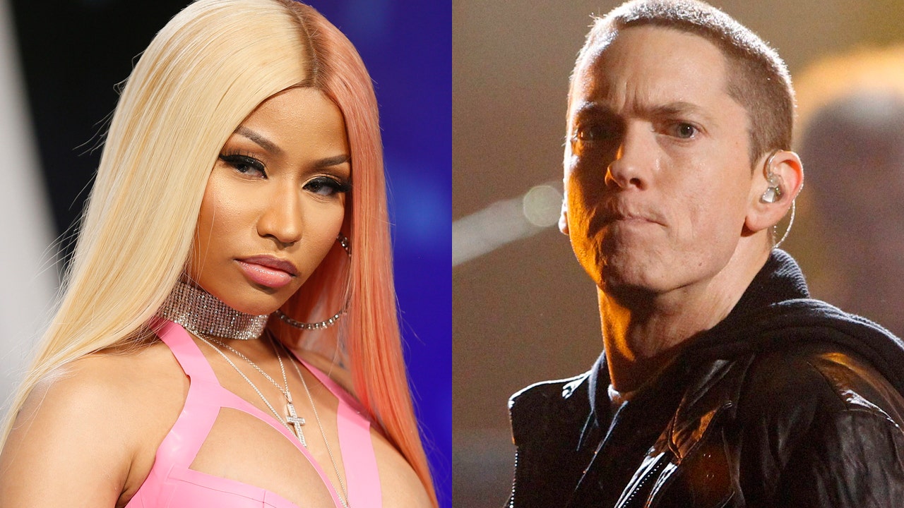 Eminem Responds To Nicki Minaj Dating Rumors Says He Would Like To Date Her Fox News