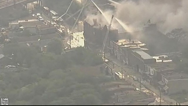 New Jersey Tire Company Fire Spreads to Homes | Fox News