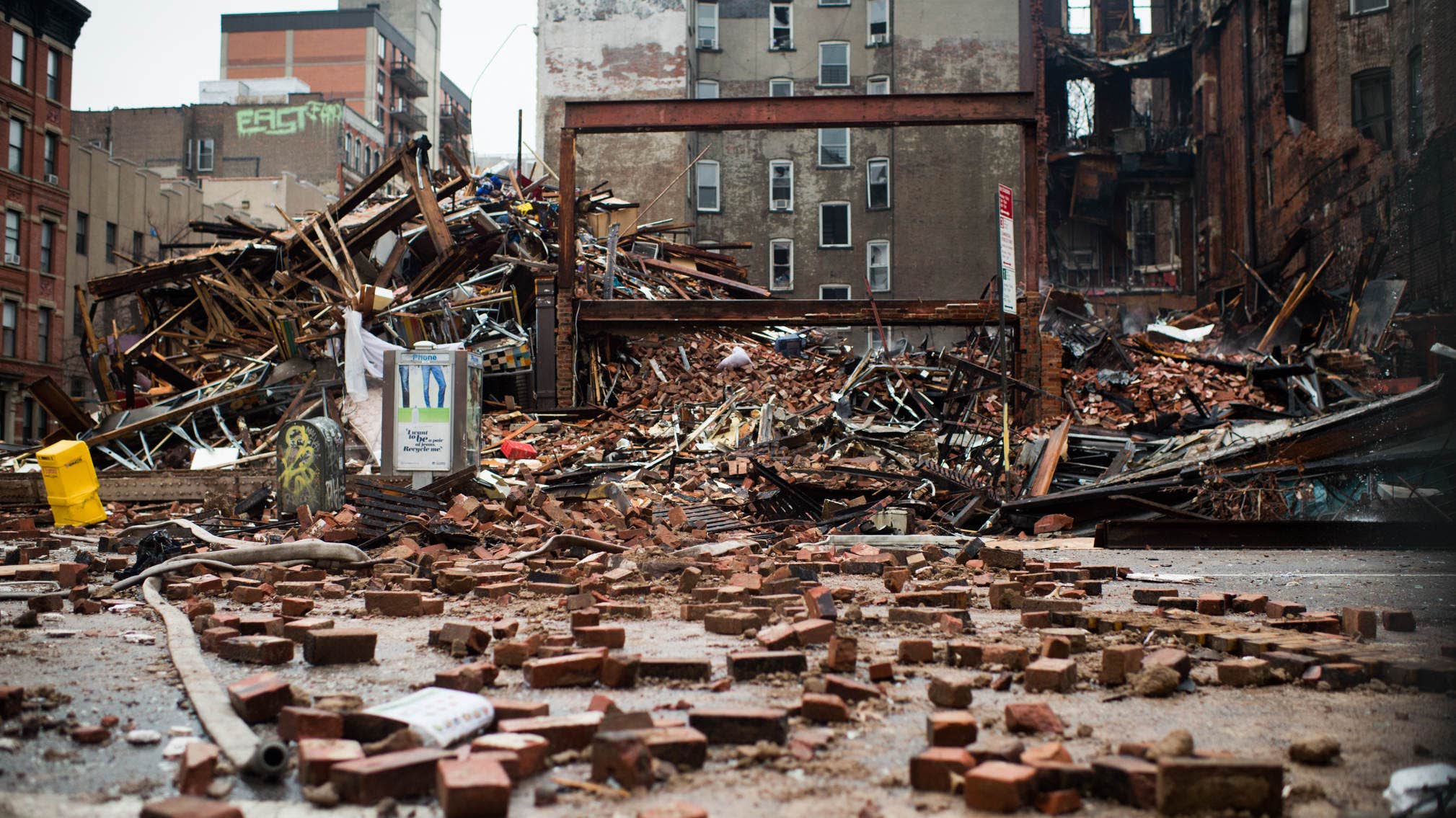 2 bodies found at New York City building explosion site, police say ...