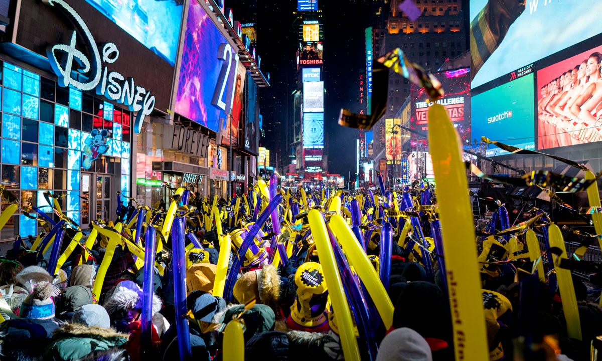 New York's Times Square welcomes partiers on NYE – as long as you don’t drop the ball on getting vaccinated