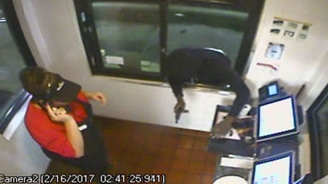 Robber Jumps Through Mcdonalds Window Fox News