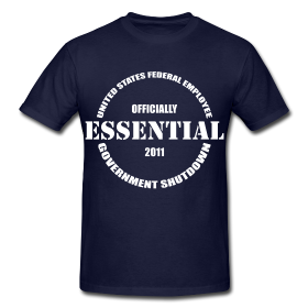 Government Shutdown T-shirts Label Workers Essential And Nonessential ...