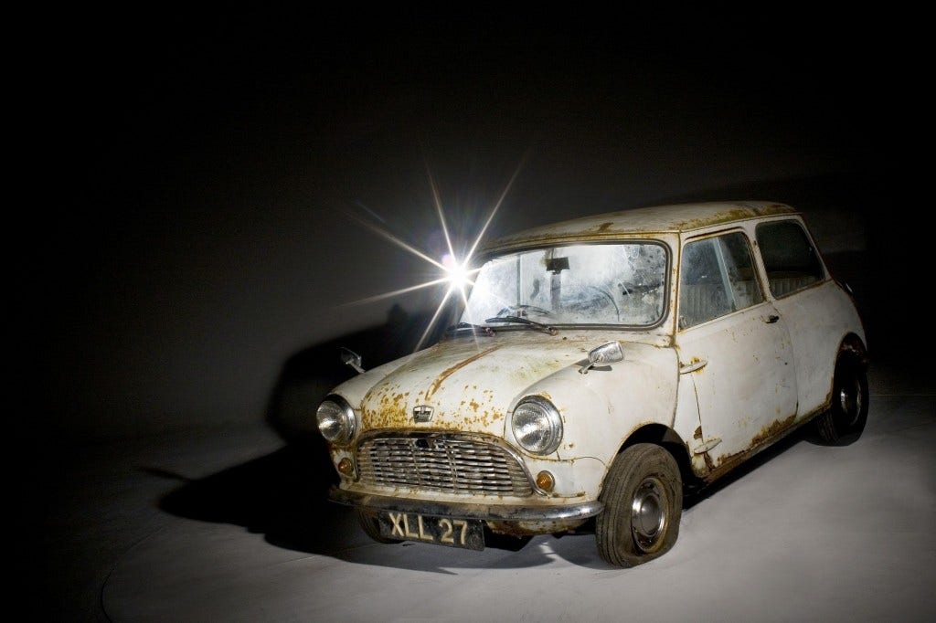 Really Rusty Mini Oldest unrestored Mini sells for $65,000 | Fox News