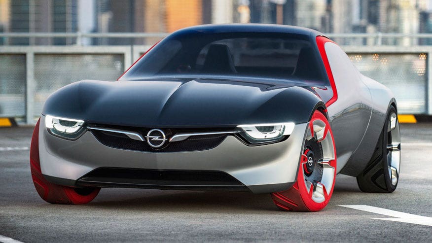 Retro-modern Opel GT concept is GM's sports car of the future