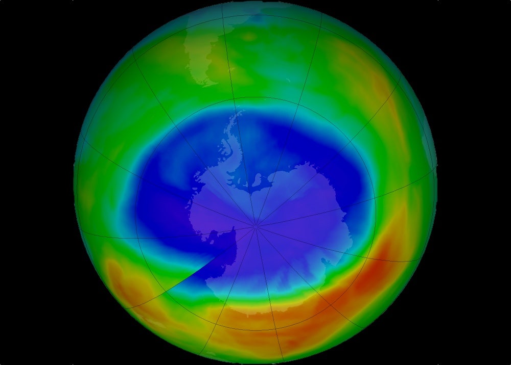 Why Ozone Hole Is More In Antarctica