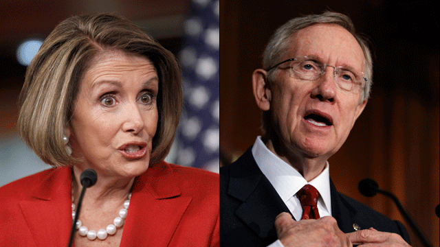 House Speaker Nancy Pelosi and Senate Majority Leader Harry Reid are poised to end a lame-duck session in Congress this week. (AP)
