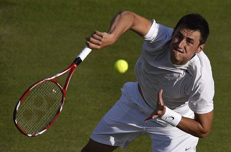 Pemain muda menembak pemain kulit putih di Wimbledon