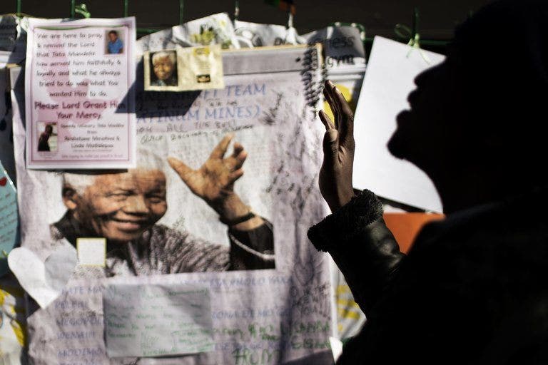 Mandela atas kematian dan sekarat