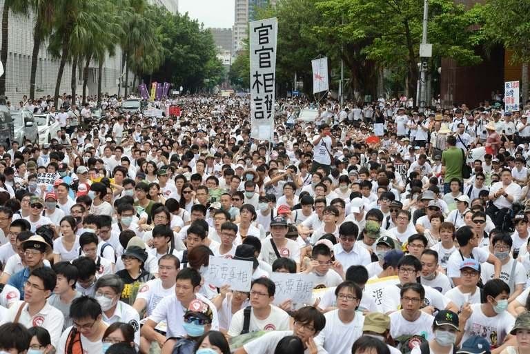 18 orang didakwa atas kematian prajurit Taiwan