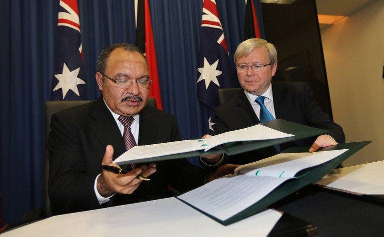 PM Australia tentang pembelaan terhadap pencari suaka