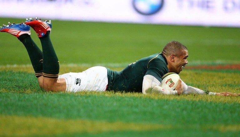 Springboks yang haus mencoba bertujuan untuk mempertahankan momentum