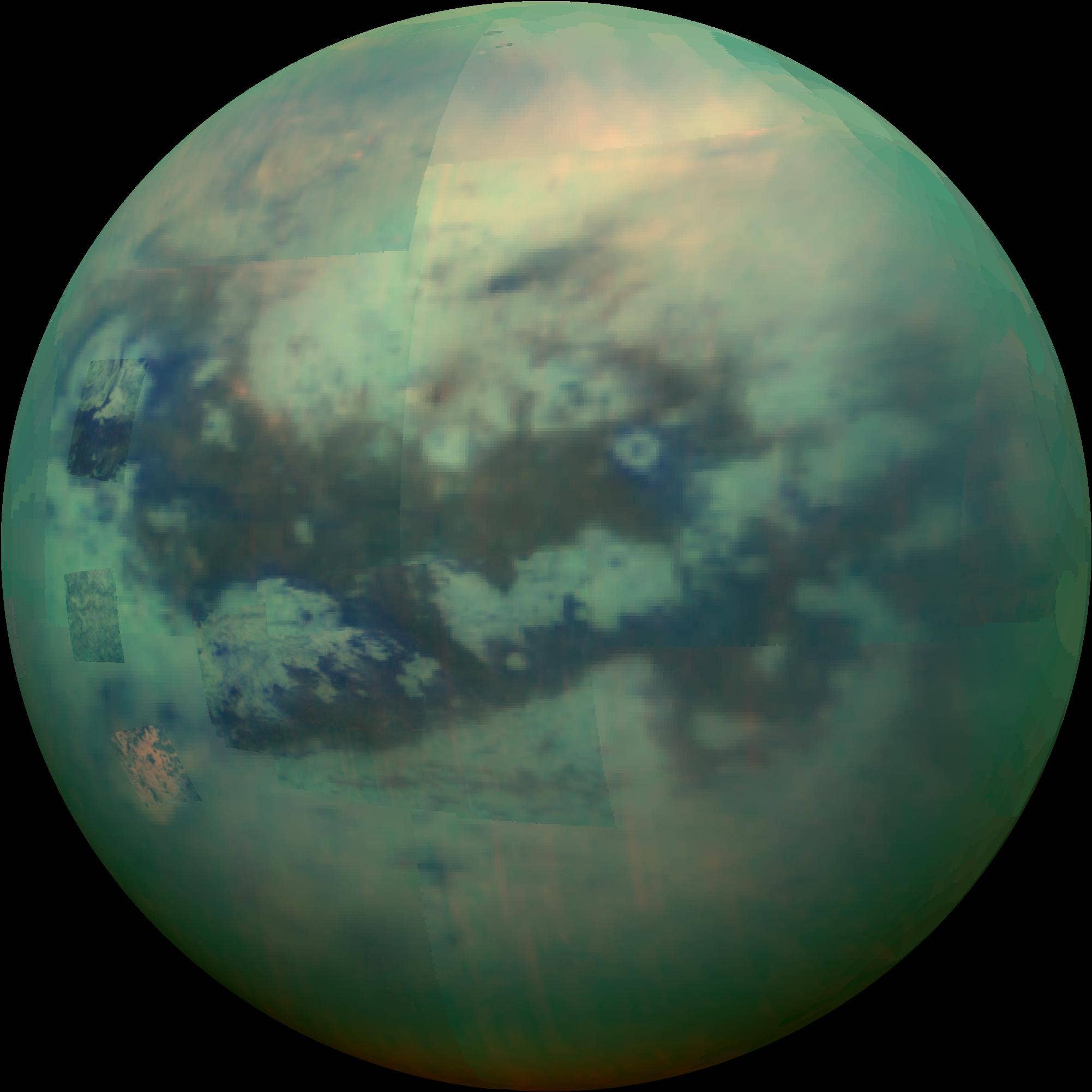 Saturns largest moon Titan is bursting with color | Fox News