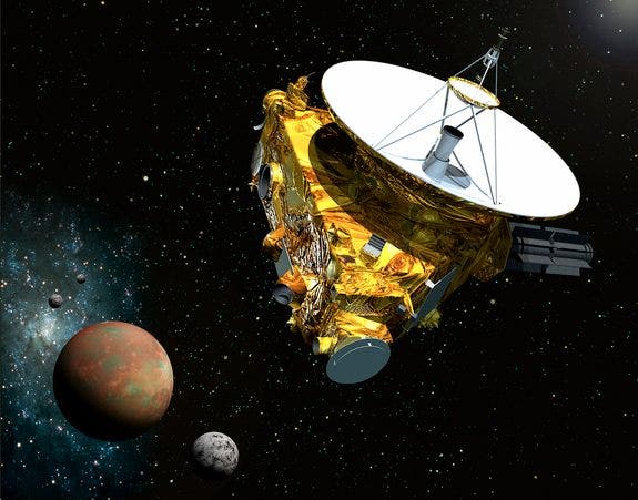 Pesawat ruang angkasa New Horizons milik NASA dibangunkan untuk menghadapi Pluto pada tahun 2015