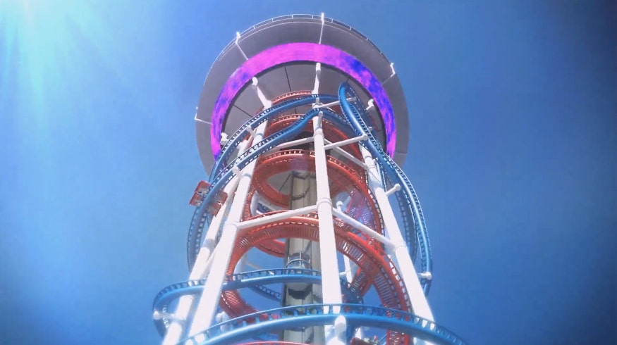 Full scream ahead: Company proposes 650-foot-tall roller coaster on Strip, Tourism