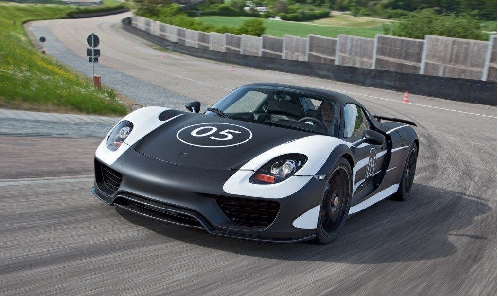 Porsche's 78 mpg supercar takes shape